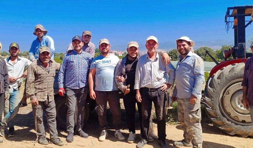 Sarıgöl'de örtü ekipleri işleri sıraya koydu