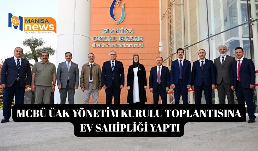 MCBÜ ÜAK Yönetim Kurulu Toplantısına ev sahipliği yaptı