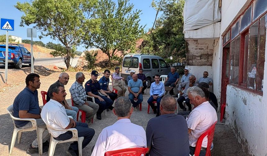 Gördes’te orman yangınlarına karşı bilgilendirme toplantısı