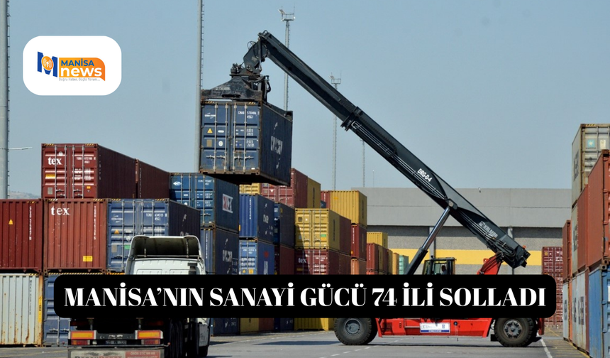 Manisa’nın sanayi gücü 74 ili solladı