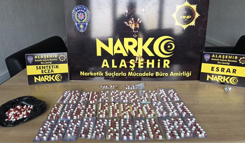 Alaşehir polisi uyuşturucu tacirlerine göz açtırmıyor