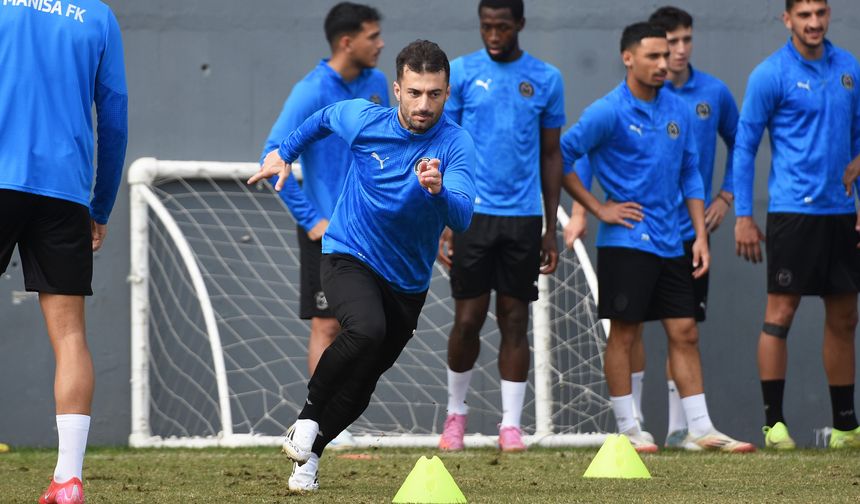 Manisa FK, Sarıyerspor maçının hazırlıklarını sürdürdü