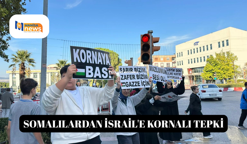 Somalılardan İsrail'e kornalı tepki