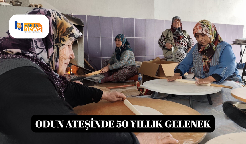 Odun ateşinde 50 yıllık gelenek