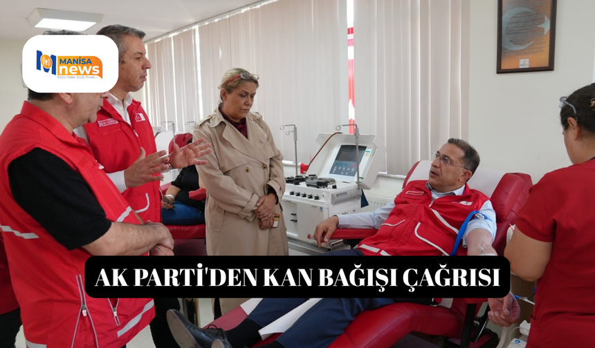 AK Parti'den kan bağışı çağrısı