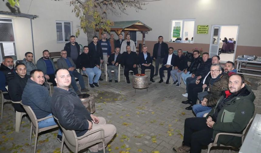 Manisa Tarım İl Müdürü Sarıgöl'de personeliyle buluştu