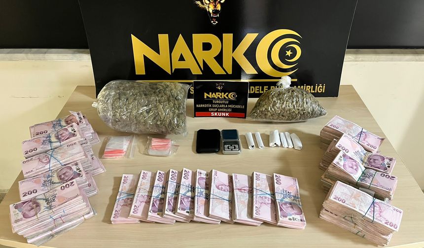 Turgutlu'da uyuşturucuyla mücadele kapsamında 2025 yılında 100 şahıs tutuklandı