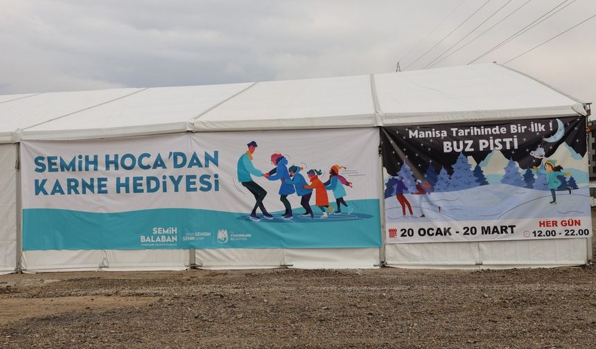 Başkan Balaban'dan karne hediyesi