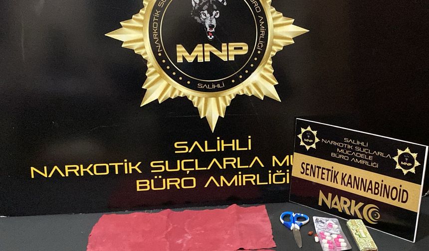 Manisa'da 5 bin 500 içimlik uyuşturucu ele geçirildi