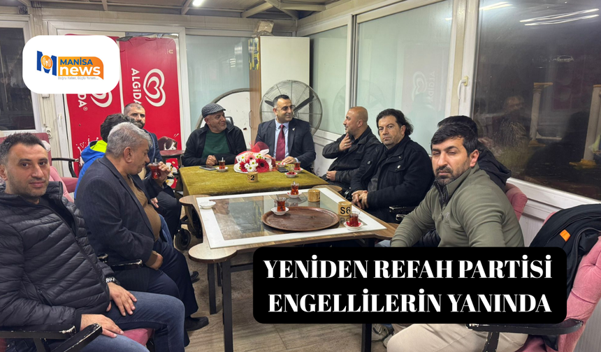 Yeniden Refah Partisi engellilerin yanında