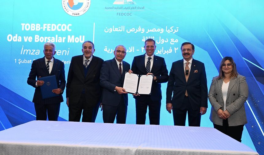 Manisa Ticaret Borsası’ndan Türkiye-Mısır ticaretine güçlü katkı