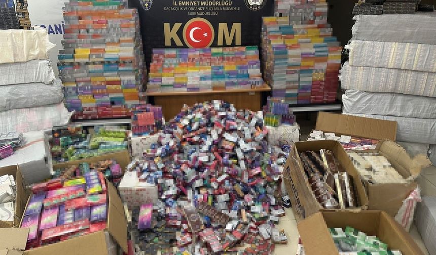 Manisa’da kaçakçılık bilançosu açıklandı