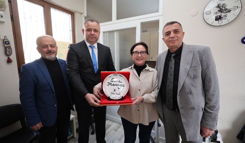 Şehzadeler’de kadın muhtarlara 8 Mart ziyareti