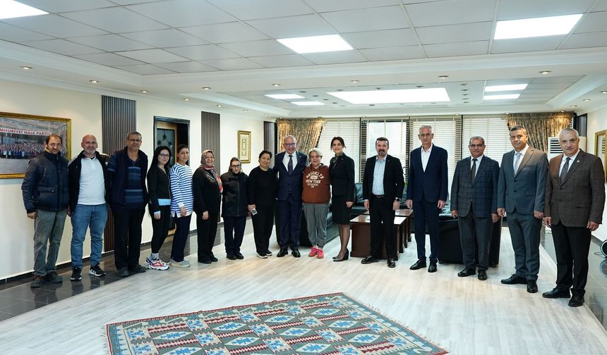 Turgutlu Belediyesinde geleneksel bayramlaşma töreni