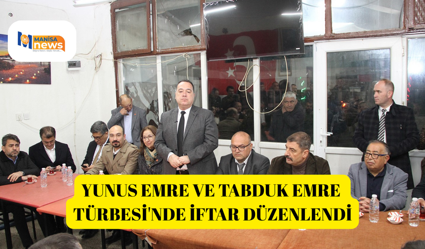 Yunus Emre ve Tabduk Emre Türbesi'nde iftar düzenlendi