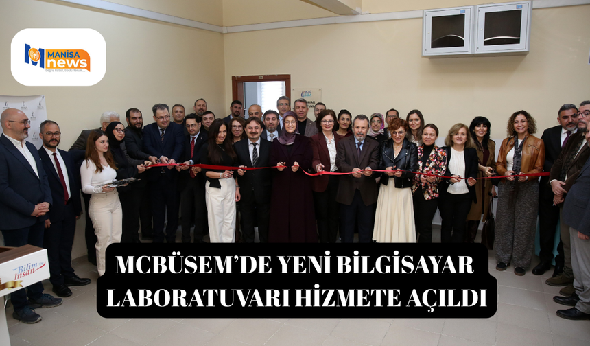 MCBÜSEM’de yeni bilgisayar laboratuvarı hizmete açıldı