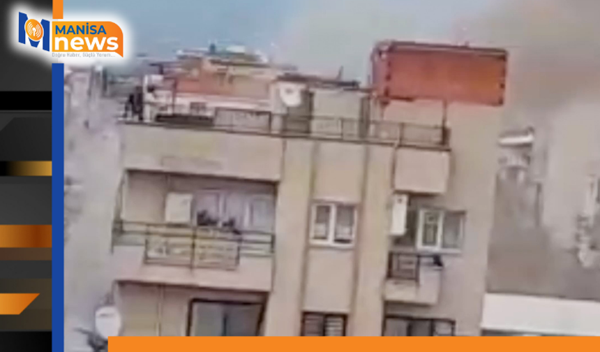 Evini ateşe verdi, kaçarken yakalandı