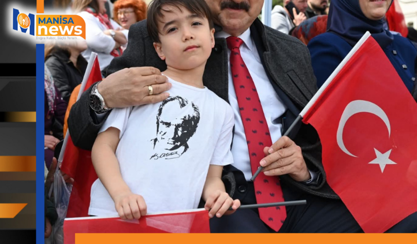 EMNİYET MÜDÜRÜ AKTAŞ, 23 NİSAN COŞKUSUNA ORTAK OLDU