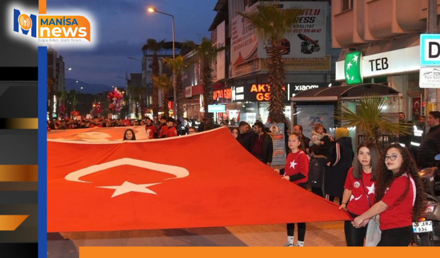 Turgutlu'da ‘Sessiz Saygı' korteji