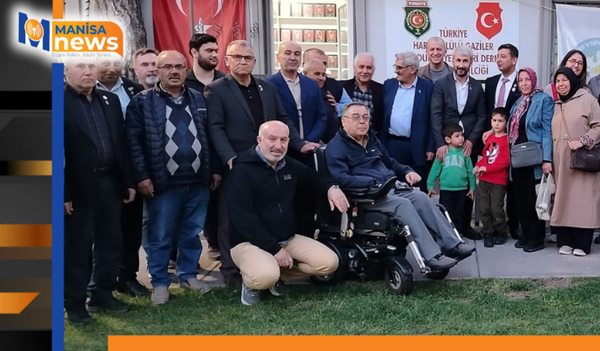 Akhisar'da şehit aileleri ve gazilerden duygu dolu buluşma