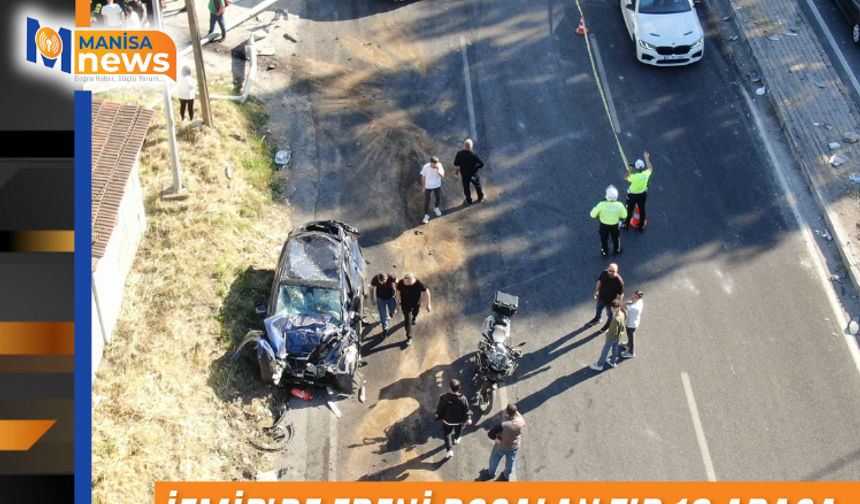 İzmir'de freni boşalan tır 10 araca çarptı: 1'i polis 3 kişi hayatını kaybetti, 5 kişi yaralandı