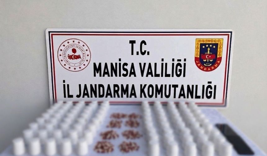 Salihli’de 5 bin 238 adet uyuşturucu hap ele geçirildi