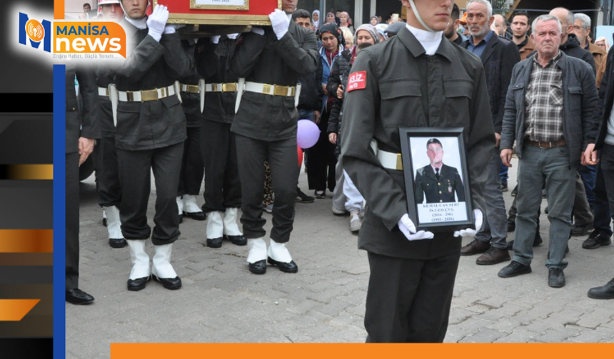 Kaza kurbanı Manisalı Uzman Çavuş’a acı veda