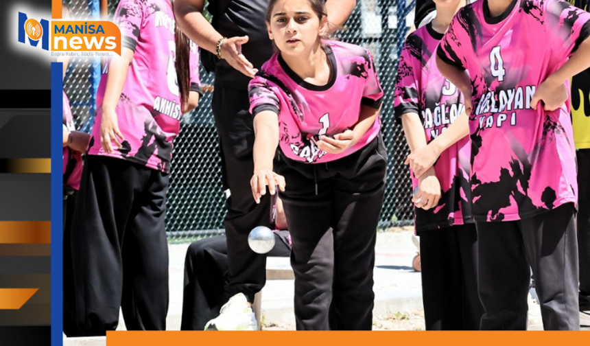 Manisa’da Okul Sporları Bocce Grup müsabakaları başladı