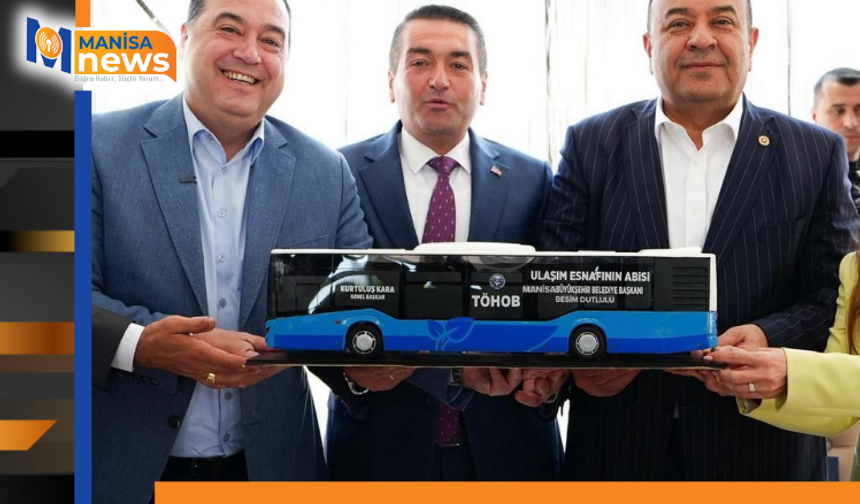 Başkan Dutlulu Saruhanlı’da toplu ulaşım esnafıyla buluştu