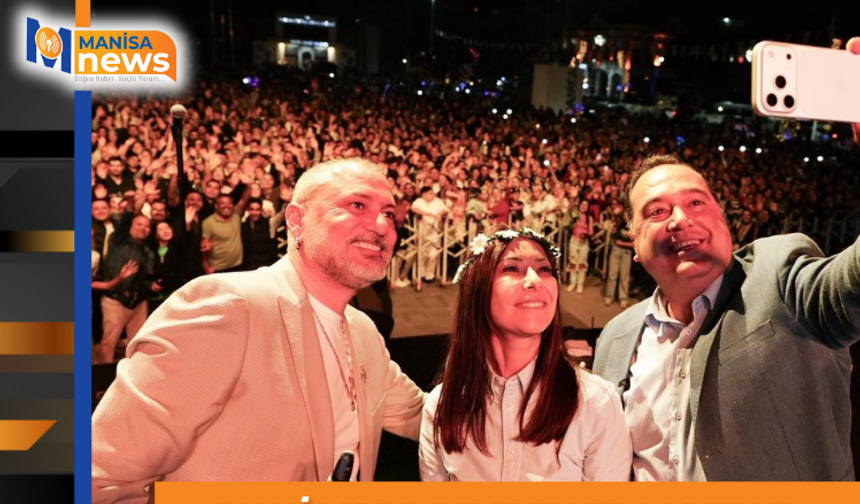 Manisa’da hıdırellez coşkusu Hüsnü Şenlendirici konseriyle zirveye ulaştı