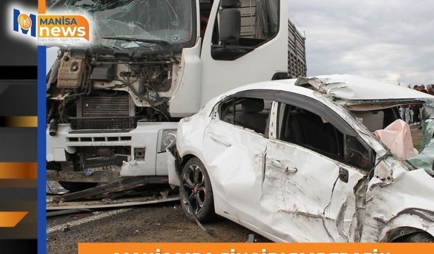 Manisa’da zincirleme trafik kazası: 8 yaralı, 1 gözaltı