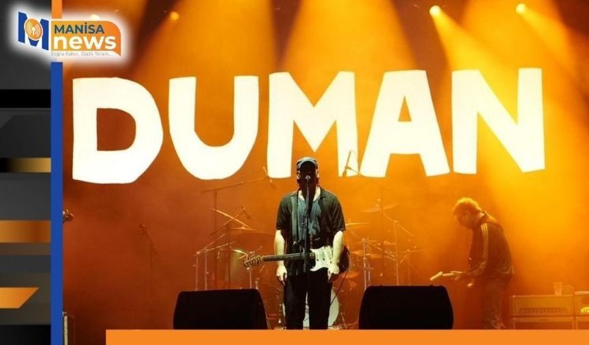 Duman konseriyle Gençlik Festivali’ne muhteşem final