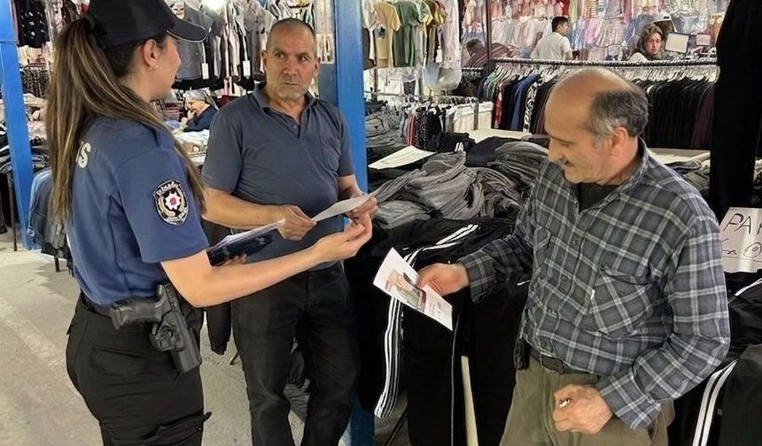 Selendi emniyeti vatandaşları tek tek uyardı