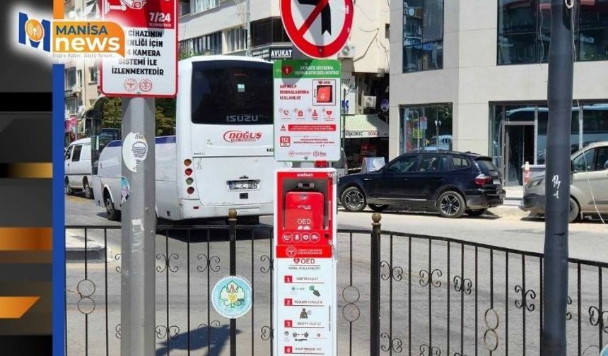 Manisa'da yerli ve milli hayat kurtaran cihazlar devrede