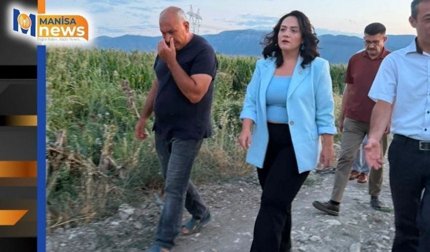 Başkan Aytaç’tan Kırkağaç’ta Çiftçi Ziyareti