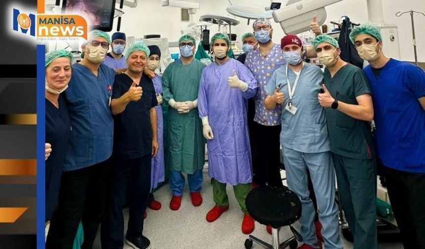 Manisa'da robotik cerrahide 2 ayda 30 başarılı ameliyat