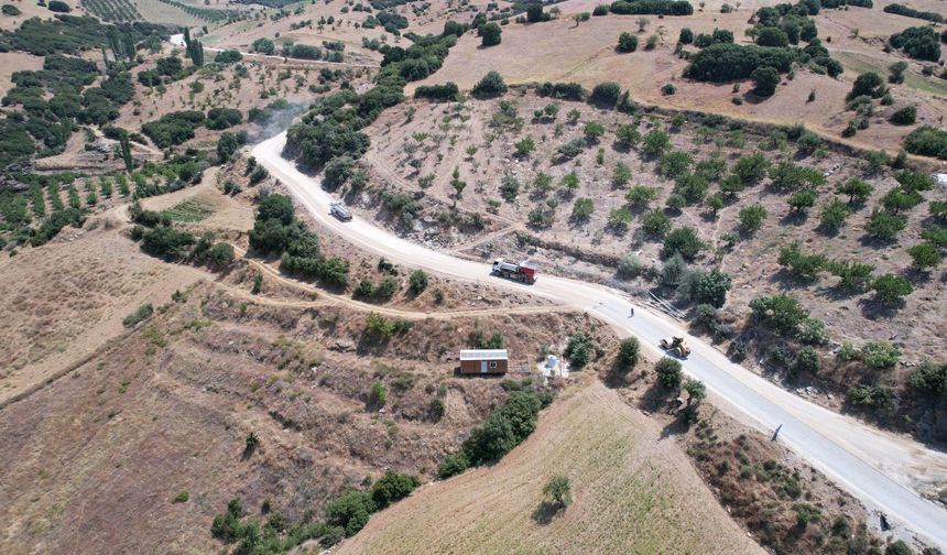 Manisa Büyükşehir’den Kula’da 12,5 kilometrelik yol hamlesi