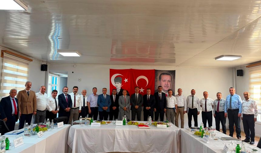 Sarıgöl’de yeni eğitim öğretim yılının yol haritası masaya yatırıldı