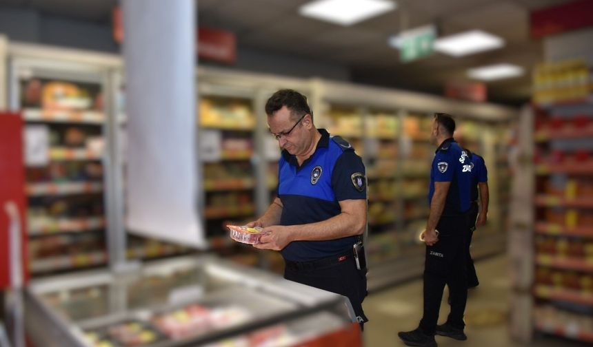 Şehzadeler’de zabıta ekiplerinden sıkı denetim