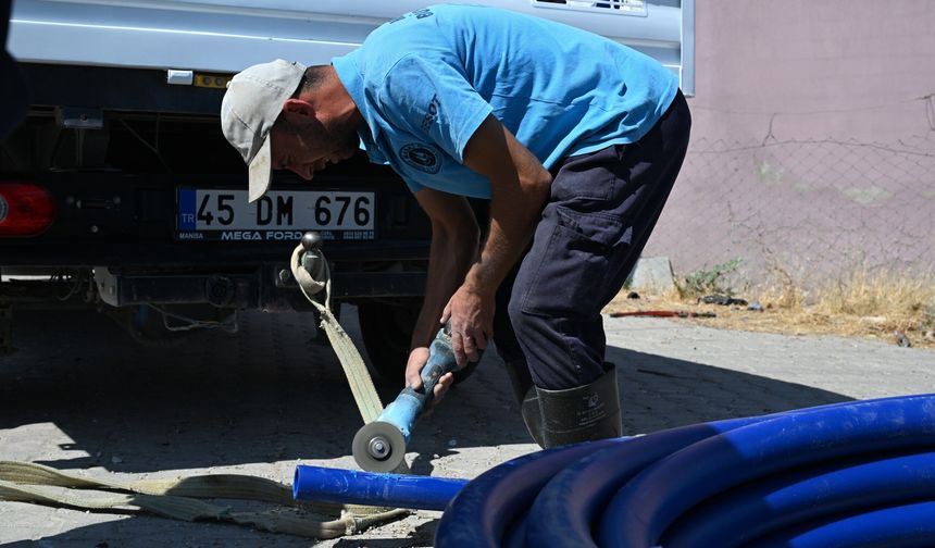 Yağcılar’da yıllardır beklenen içme suyu hattı döşeniyor