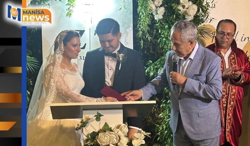 Manisa protokolü Özkan ailesinin mutluluğunda buluştu