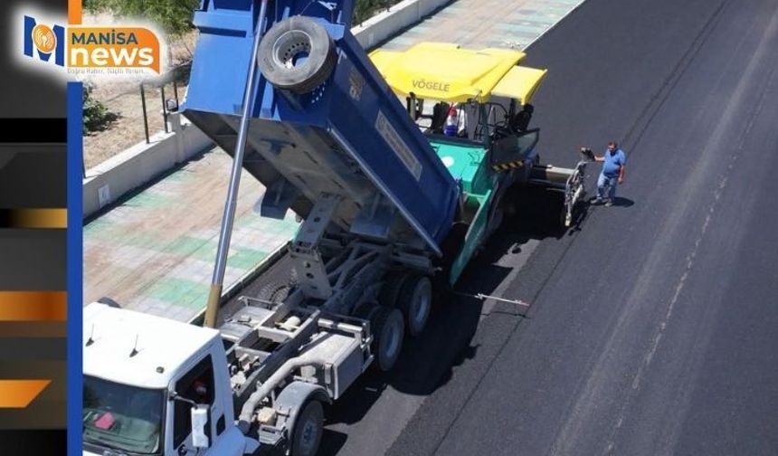 Köprübaşı tarihinde ilk kez sıcak asfalt dönemi başladı