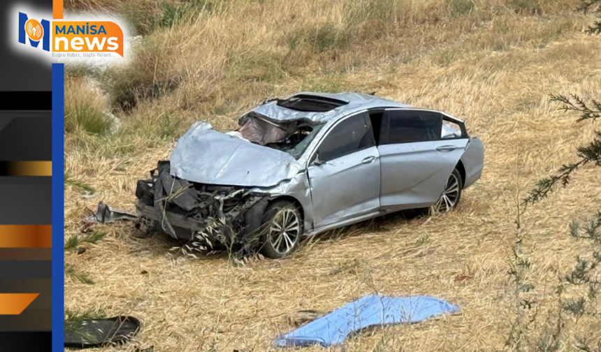 Kontrolden çıkan otomobil takla attı: 1 ölü