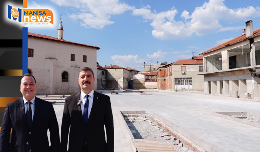 Kula’nın tarihi merkezine yeni meydan
