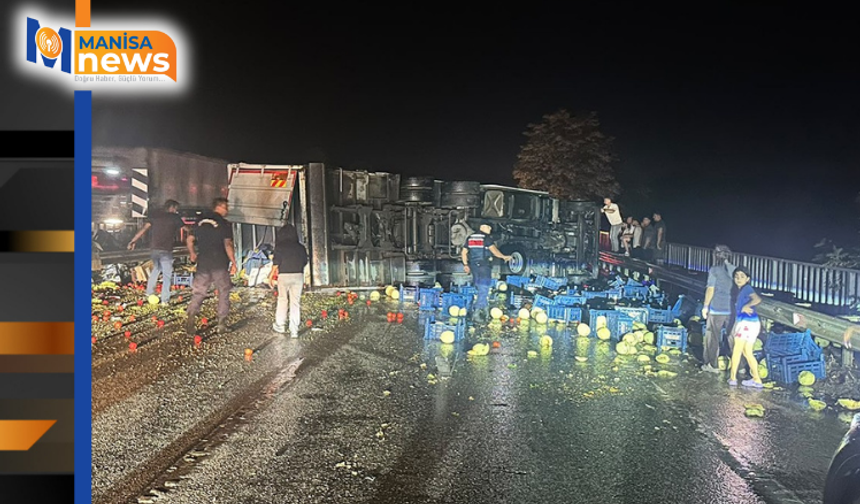 Manisa'da zincirleme trafik kazası: 7 yaralı
