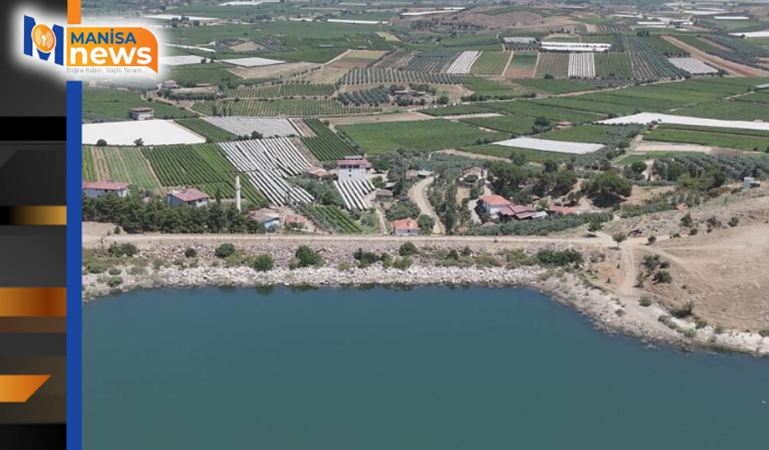Alaşehir Ovası'nda 28 bin 780 dekar arazi modern sulama sistemiyle buluştu