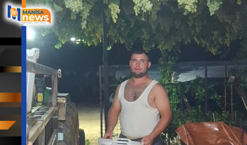 Sarıgöl’de üzüm için gece mesaisi