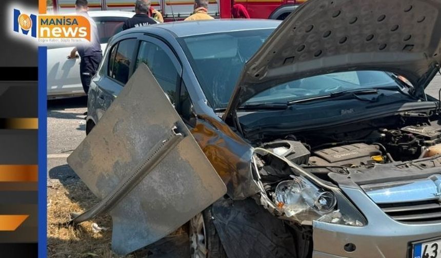 Otomobiller kavşakta çarpıştı: 1 yaralı