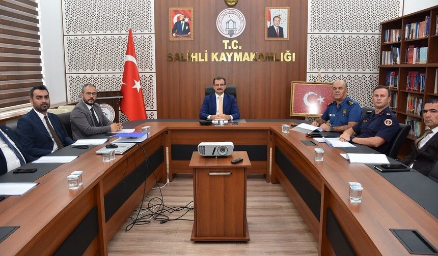 Salihli’de KPSS öncesi güvenlik zirvesi