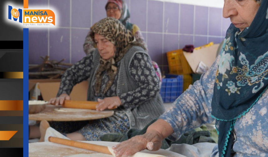Karaoğlanlı’da 50 yıllık Ramazan yufkası geleneği son nesille ayakta